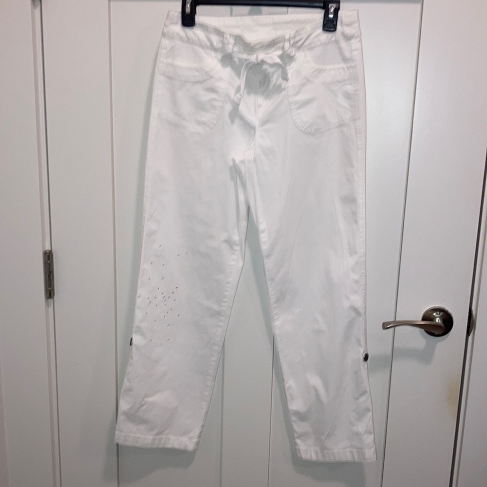Petite white pants. Style & Co.